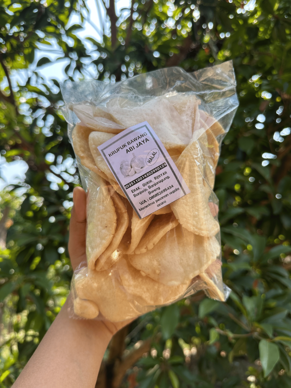 Kerupuk Bawang & Ketumbar Abi Jaya